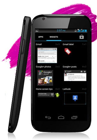 Micromax Superfone Canvas A100 dual-sim android smartphone side Micromax Superfone Canvas A100 dual-sim android smartphone side