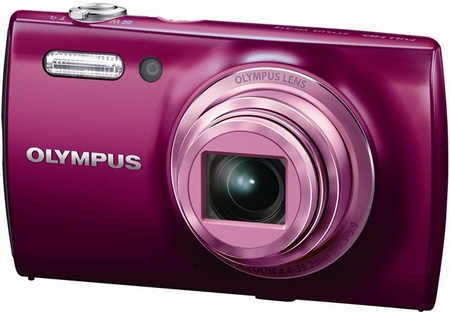 Olympus STYLUS VH-515 compact digital camera purple Olympus STYLUS VH-515 compact digital camera purple