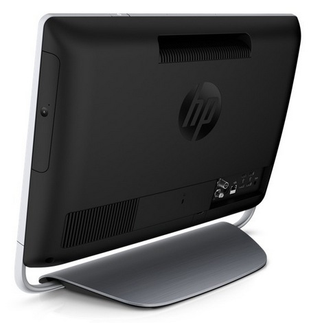 HP ENVY 20 TouchSmart touchscreen all-in-one pc back HP ENVY 20 TouchSmart touchscreen all-in-one pc back