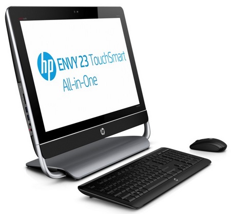 HP ENVY 23 TouchSmart touchscreen all-in-one pc HP ENVY 23 TouchSmart touchscreen all-in-one pc