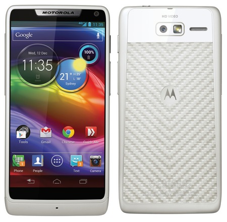 Motorola RAZR M LTE 4G Phone with Edge-to-Edge Display global version white