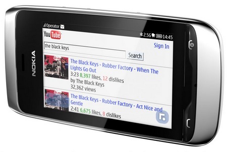 Nokia Asha 309 S40 Touchscreen Phone browser Nokia Asha 309 S40 Touchscreen Phone browser