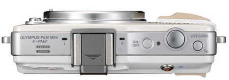 Olympus PEN mini E-PM2 Micro Four Thirds Camera top Olympus PEN mini E-PM2 Micro Four Thirds Camera top