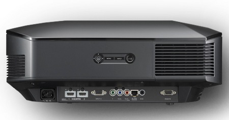 Sony VPL-HW50ES 3D Front Projector back