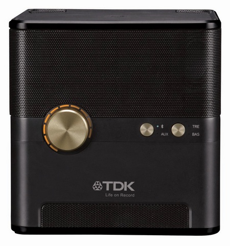 TDK Life on Record Wireless Charging Cube speaker TDK Life on Record Wireless Charging Cube speaker