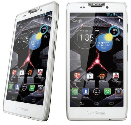 Verizon Motorola DROID RAZR HD LTE Smartphone white Verizon Motorola DROID RAZR HD LTE Smartphone white