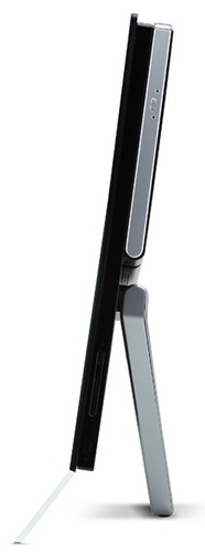 Acer Aspire 5600U Touchscreen Windows 8 All-in-one PC side Acer Aspire 5600U Touchscreen Windows 8 All-in-one PC side