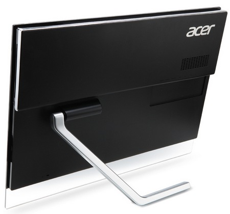 Acer Aspire 7600U Touchscreen Windows 8 All-in-one PC back Acer Aspire 7600U Touchscreen Windows 8 All-in-one PC back