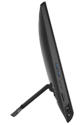 Asus ET2220 series All-in-one PC with 10-point Multitouch Display side