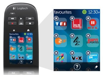 Logitech Harmony Touch Universal Remote with Touchscreen channel icon