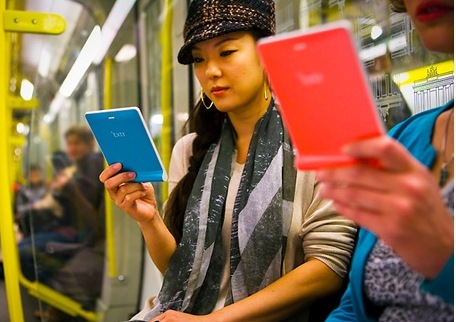 txtr Beagle is the world's smallest e-book reader in use