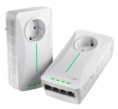 Asus PL-X51P and PL-X52P 500Mbps Powerline Adapters with 4 Gigabit LAN Ports Asus PL-X51P and PL-X52P 500Mbps Powerline Adapters with 4 Gigabit LAN Ports