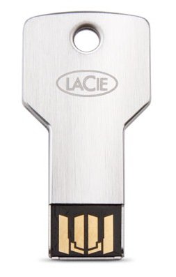 LaCie PetiteKey Key-shaped USB Flash Drive connector LaCie PetiteKey Key-shaped USB Flash Drive connector
