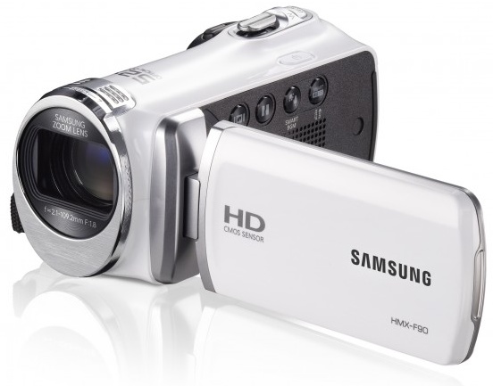 Samsung HMX-F90 720p Camcorder with 52x Optical Zoom