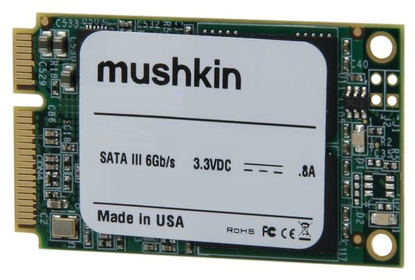 Mushkin to ship Atlas, World's First 480GB mSATA Solid State Drive