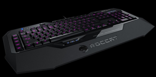 ROCCAT Isku FX Gaming Keyboard angle