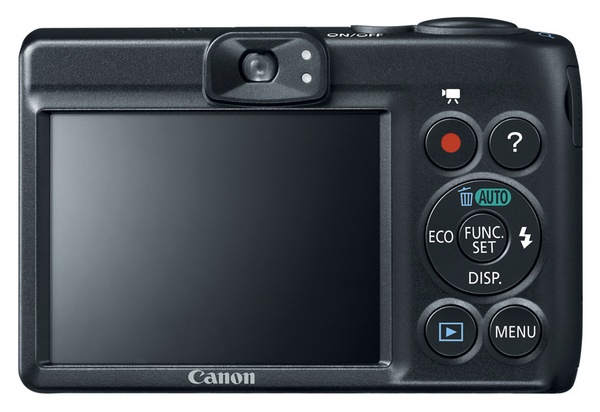 Canon PowerShot A1400 digital camera back