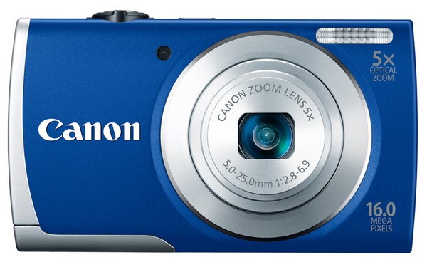 Canon PowerShot A2600 digital camera blue