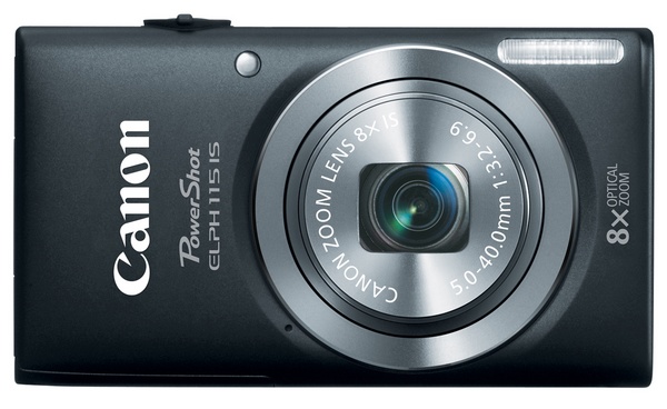Canon PowerShot ELPH 115 IS Camera black