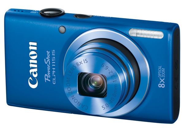 Canon PowerShot ELPH 115 IS Camera blue
