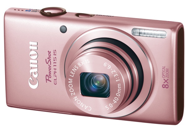 Canon PowerShot ELPH 115 IS Camera pink