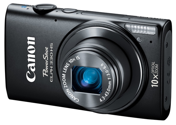 Canon PowerShot ELPH 330 HS Camera black