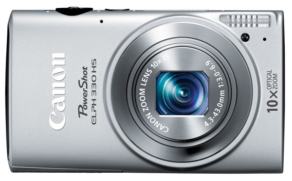 Canon PowerShot ELPH 330 HS Camera silver