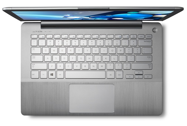 Samsung Series 7 Ultra Ultrabook top