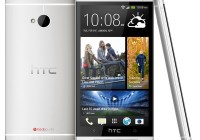 HTC One Android Smartphon silver white