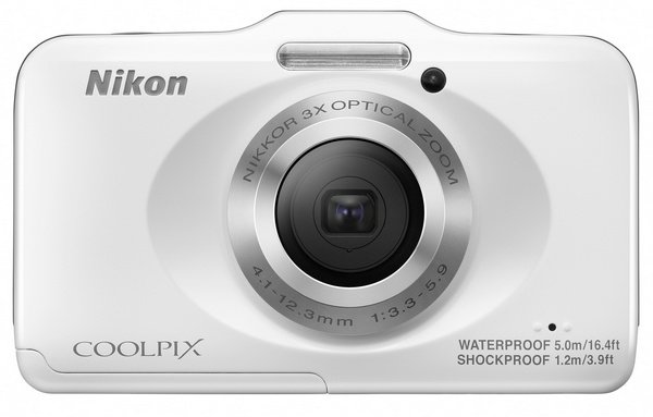 Nikon Coolpix S31 budget-friendly rugged digital camera white