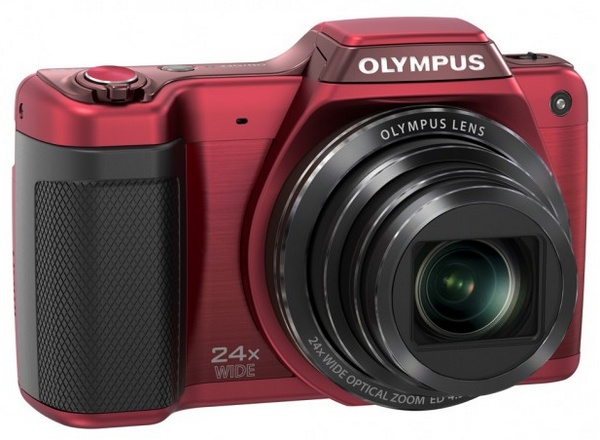 Olympus STYLUS SZ-15 Long-zoom Camera red
