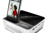 BenQ Joybee GP3 Mini Projector with iPhone Dock iphone