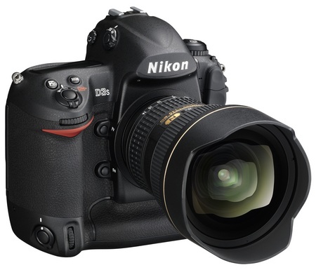 Nikon D3s DSLR Camera front angle